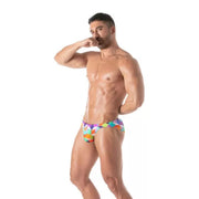 Print Swim Mini Briefs - Size : XL