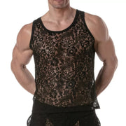 Lace Tank Top - Size : M