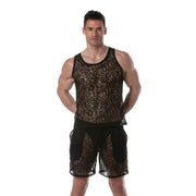Lace Tank Top - Size : S