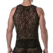 Lace Tank Top - Size : S