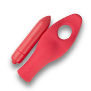 You Love Me Touch Me Beginners Anal & Finger Vibrator Set Green Red