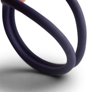 You Love Me You & Me Double Stamina Cock Ring Blue