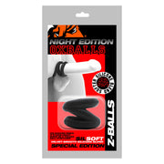 Oxballs Z Balls Zig Zag Cock Ring & Ball Stretcher Special Edition Night